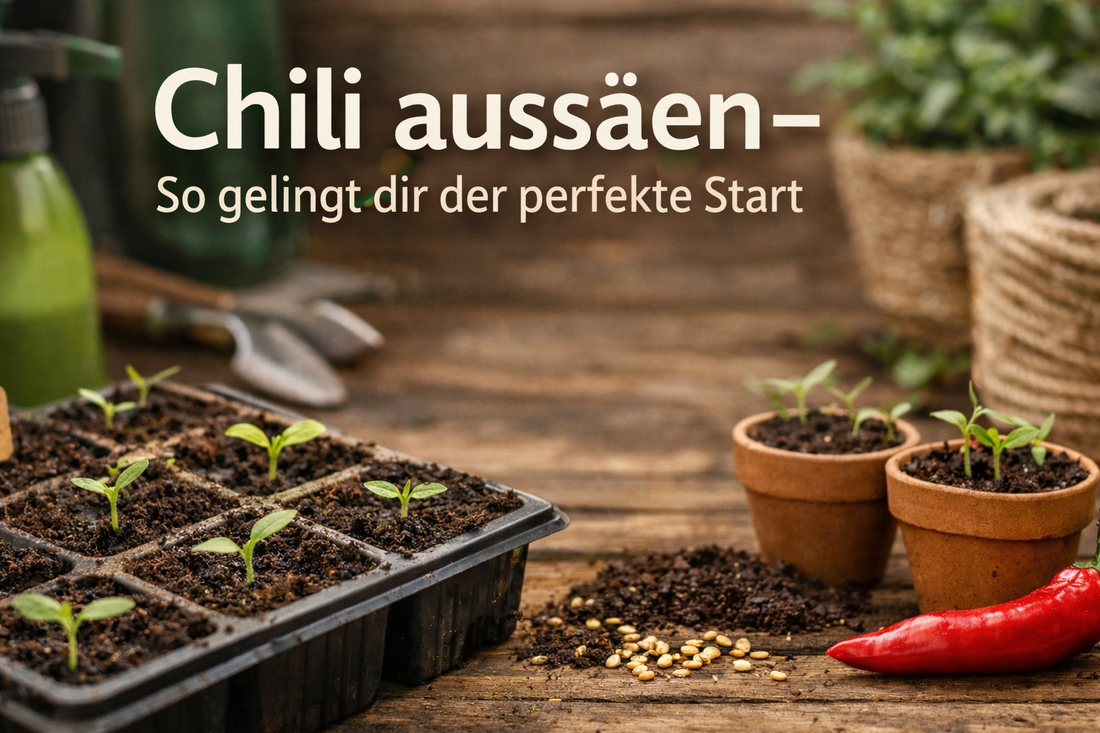 Chili aussäen – so gelingt dir der perfekte Start in die Saison