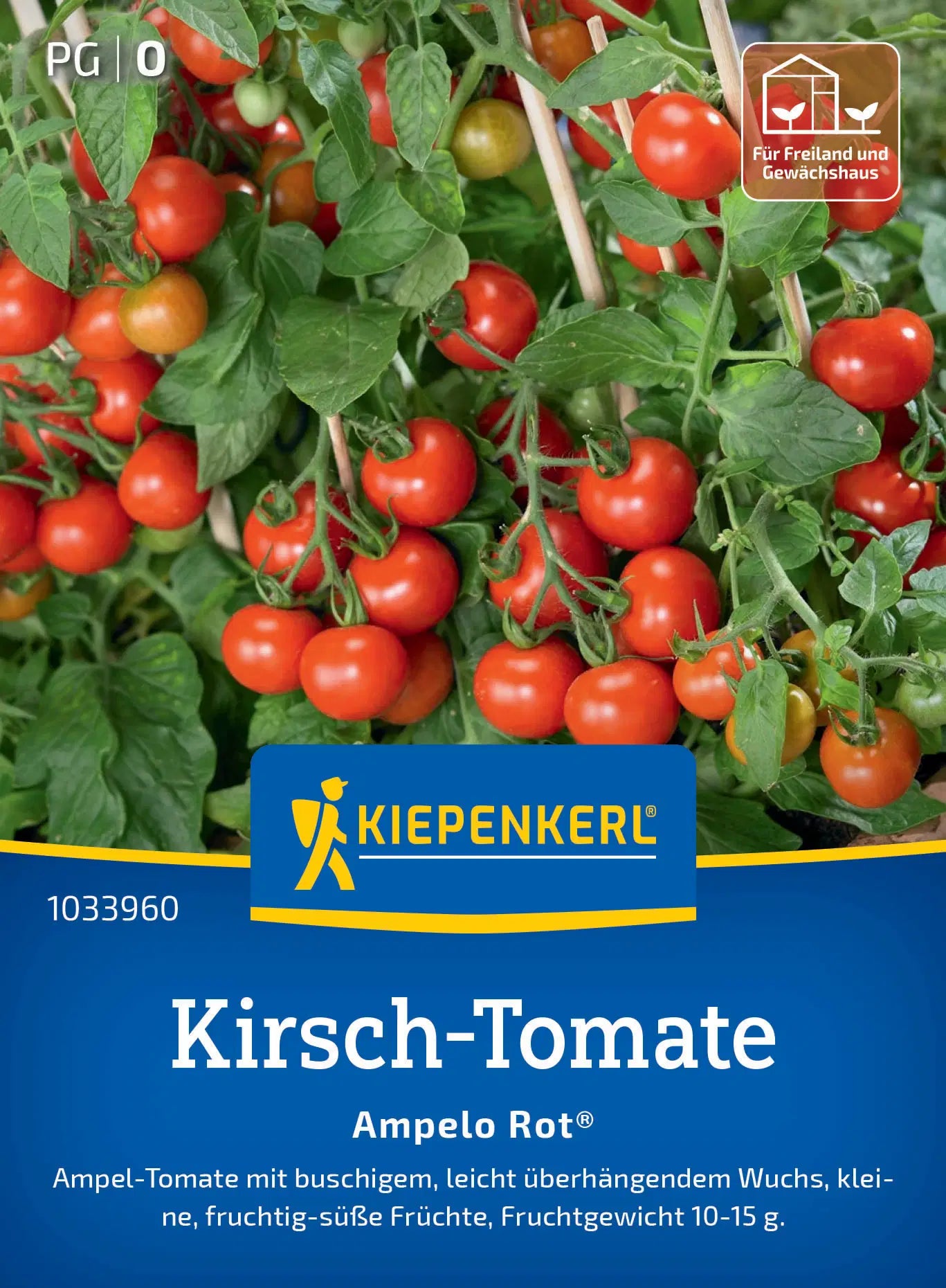 Kirschtomate ‘Ampelo Rot’ F1 – Samen