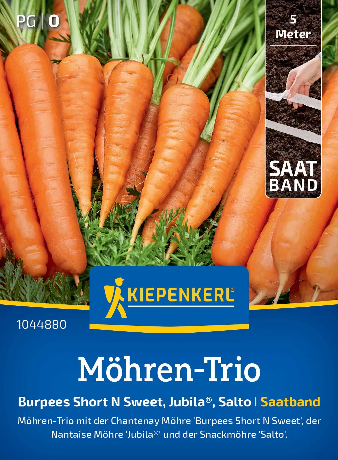 Möhrensaat Trio – Short ’n Sweet, Salto & Jubila (Saatband)