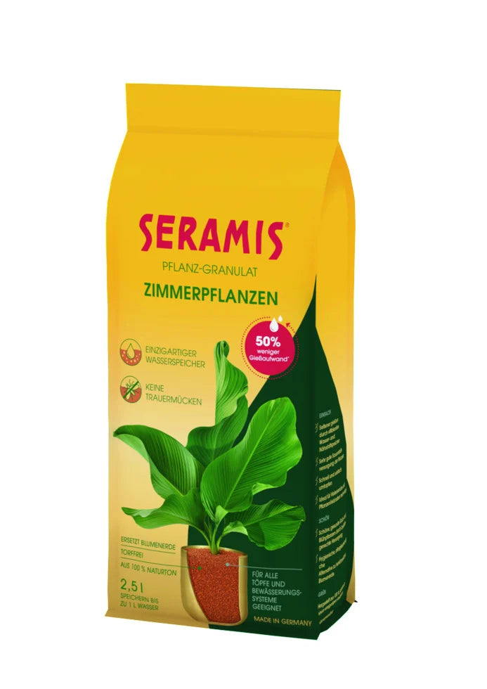 Seramis Pflanz-Granulat für Zimmerpflanzen – 2,5 L