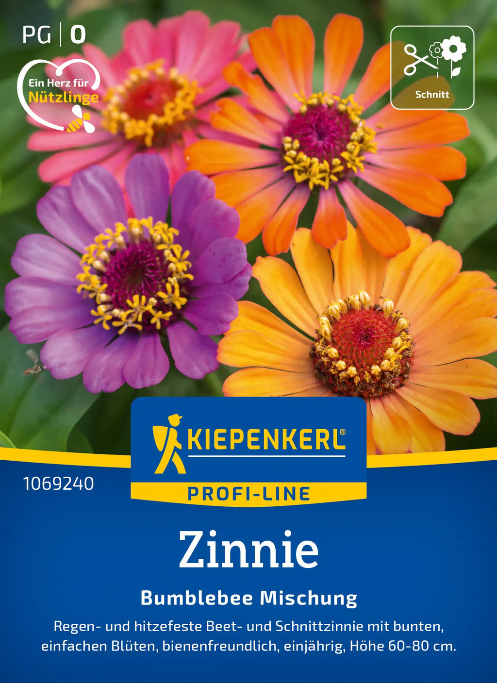 Zinnie ‚Bumblebee Mischung‘ – Samen
