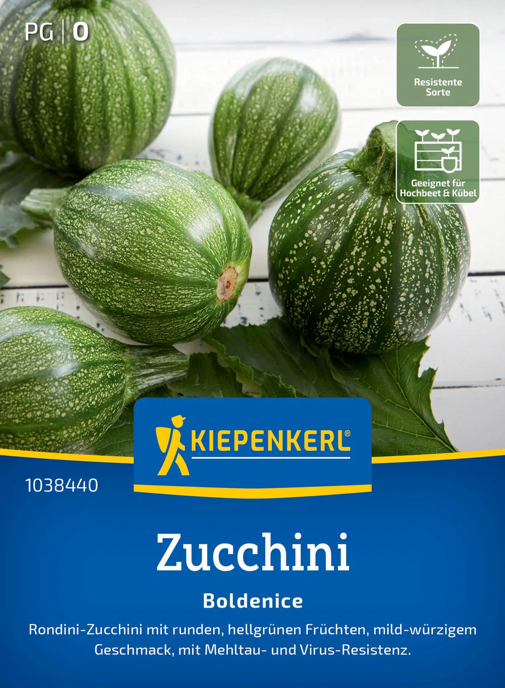 Rondini-Zucchini ‘Boldenice’ F1 – Samen