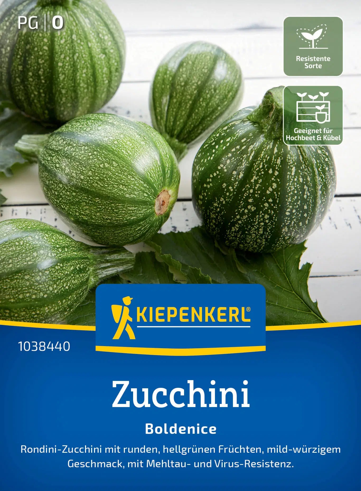 Rondini-Zucchini ‘Boldenice’ F1 – Samen