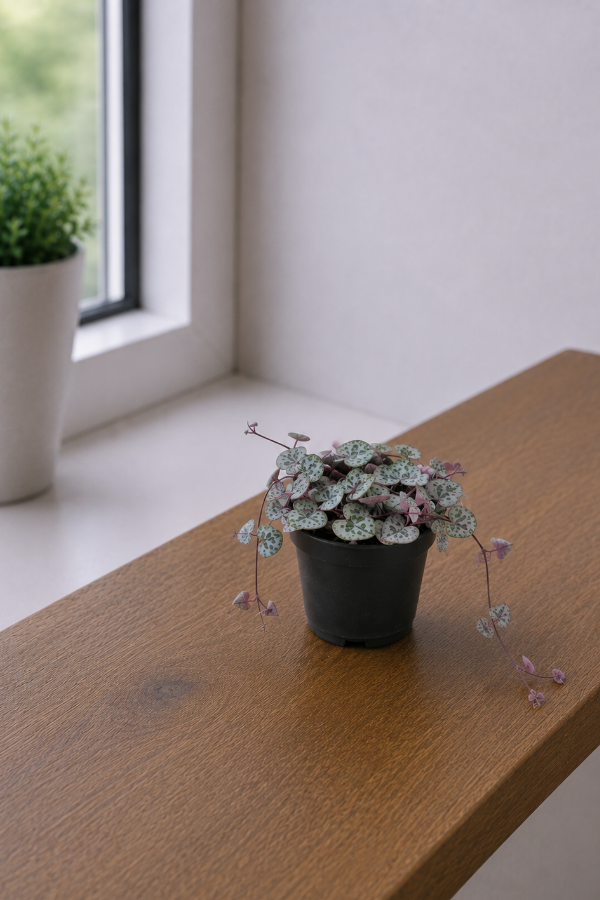 Ceropegia woodii Variegata – Leuchterblume im 8,5 cm Topf